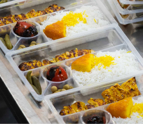 تهیه غذا و آشپزخانه باران